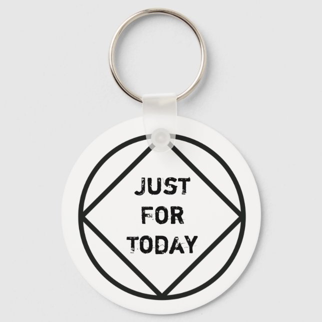 Personalized Words Custom Recovery Keychain NA (Front)