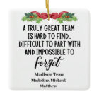 Personalized Work Colleague Leaving Present Team