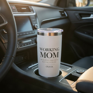 Personalized Working Mom – Custom Boss Mom Gift  Insulated Tumbler