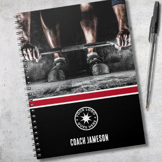Personalized Workout Gym Notebook