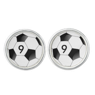Personalized World Cup Soccer Ball Football Cufflinks