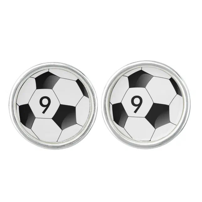 Soccer Ball Novelty Cufflinks
