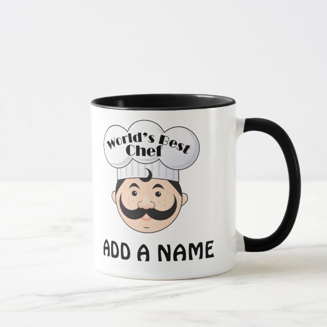 Personalized Worlds Best Chef Gift Mug (Right)