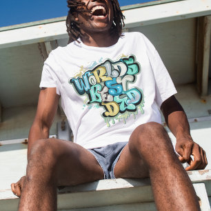 Personalized world's best dad T-Shirt