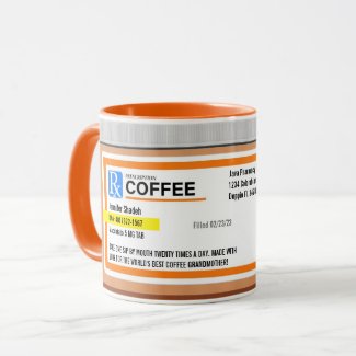 Personalized World's Best Grandmother Prescription