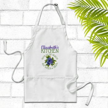 Personalized World's Best Sweets And Treats Adult Apron by reflections06 at Zazzle