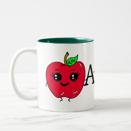 Personalized Worlds Best Teacher  Gift Two_Tone Coffee Mug