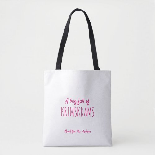 Personalized worlds best teacher modern tote bag