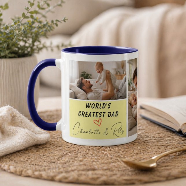 Personalized World's Greatest Dad Photo | Father’s Mug (Personalized World's Greatest Dad Photo | Father’s Mug)