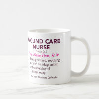 Personalized Wound Care Nurse Definition Gift