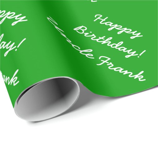 Personalized wrapping paper for Birthday wishes Zazzle