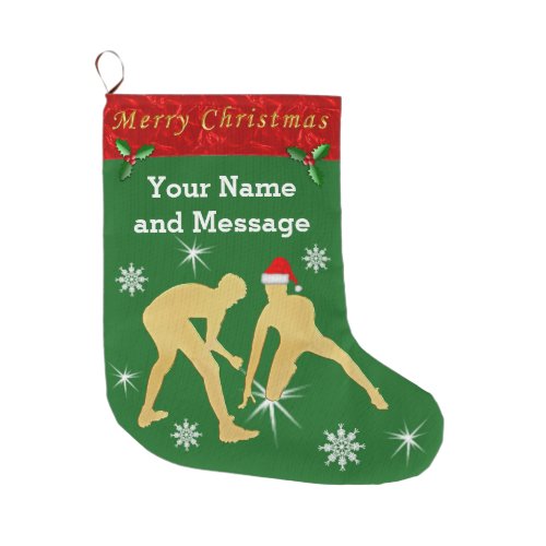 Personalized Wrestling Christmas Stockings