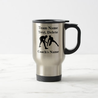 Personalized Wrestling Mug for Coaches, Wrestlers