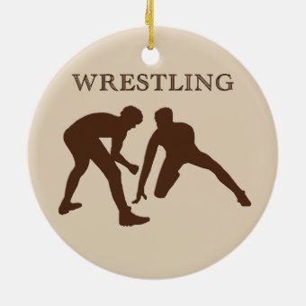 Personalized Wrestling Ornaments And Team Gifts | Zazzle