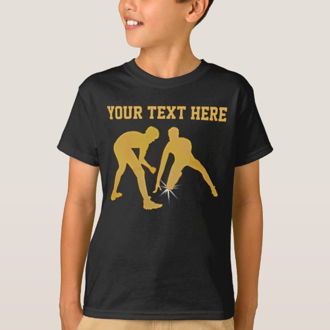 Personalized Wrestling Shirts for Boys or Men (Front)