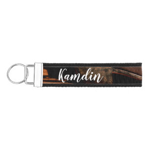 Personalized Wrist Key Chain Cowboy Boots Barn Woo