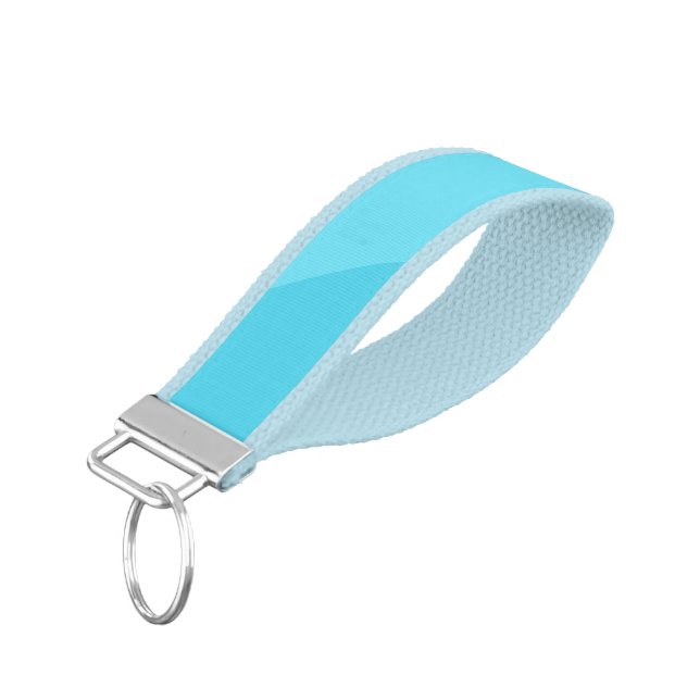 Personalized Wristlet Keychain – Stylish Strap (Angled Down)