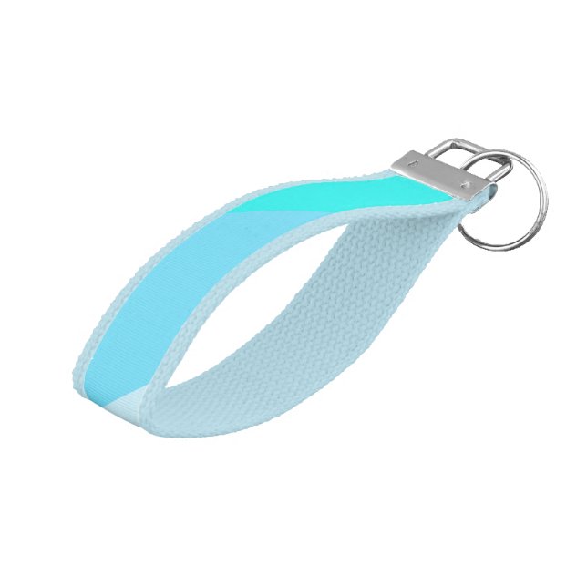 Personalized Wristlet Keychain – Stylish Strap (Angled Up)