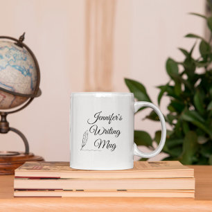 Personalized Writer Coffee Mug