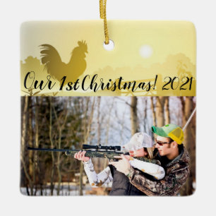Personalized XMAS Ornament Sunny Morning Farm Coun