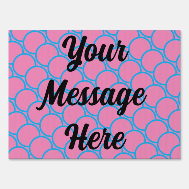 Personalized Yard Sign  (Front)