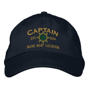 "The Marina" Schirmmütze Baseball Cap Cappy Nautik Segeln Yachtsport Wassersport 