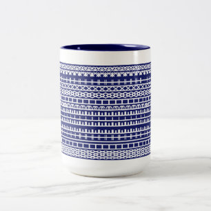 Personalized Year White Elephant Gift Exchange Wht Two-Tone Coffee Mug