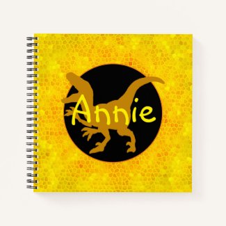 Personalized Yellow Dinosaur Hide