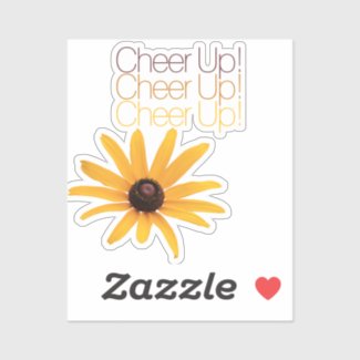Personalized Yellow Flower Brown Typography Wish