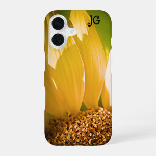 Personalized Yellow Sunflower Apple iPhone Case