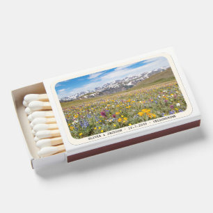 Personalized Yellowstone Wedding Favor Matches
