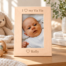 Personalized Yia Yia picture frame