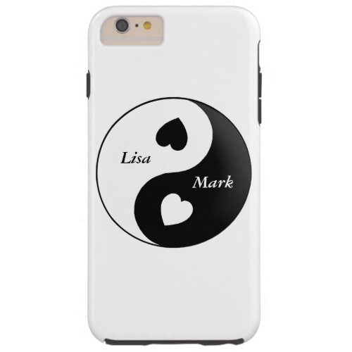Personalized Yin Yang Love iPhone 6 Case