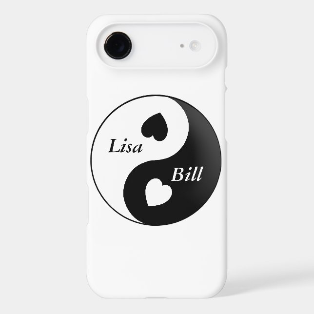 Personalized Yin Yang Love iPhone 7 Case (Back)