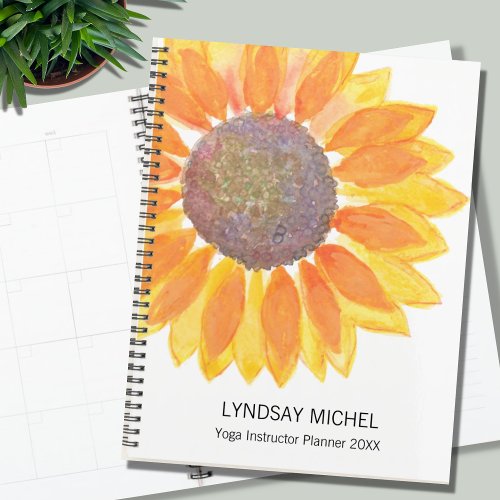 Personalized Yoga Instructor Planner 2023