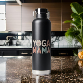 Personalized Yoga Mama Insulated Water Bottle