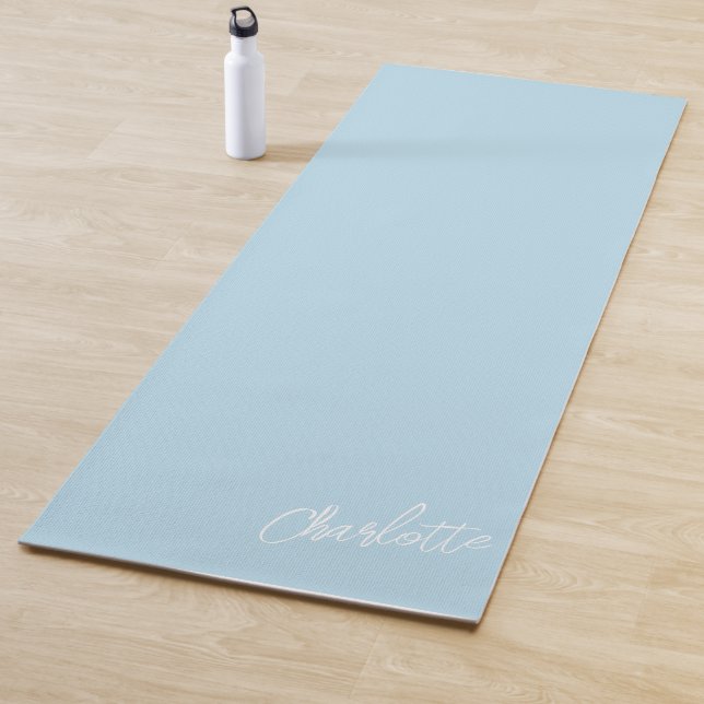 Personalized Yoga Mat | Custom Name Fitness Mat (In Situ)