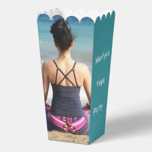 Personalized Yoga Party Favor Boxes