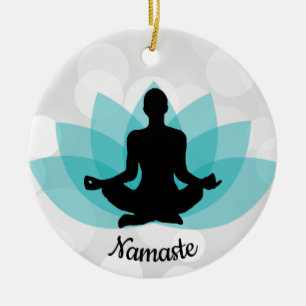 Personalized Yoga Pose Ornament