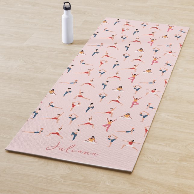 Personalized Yoga Poses Yoga Mat (In Situ)