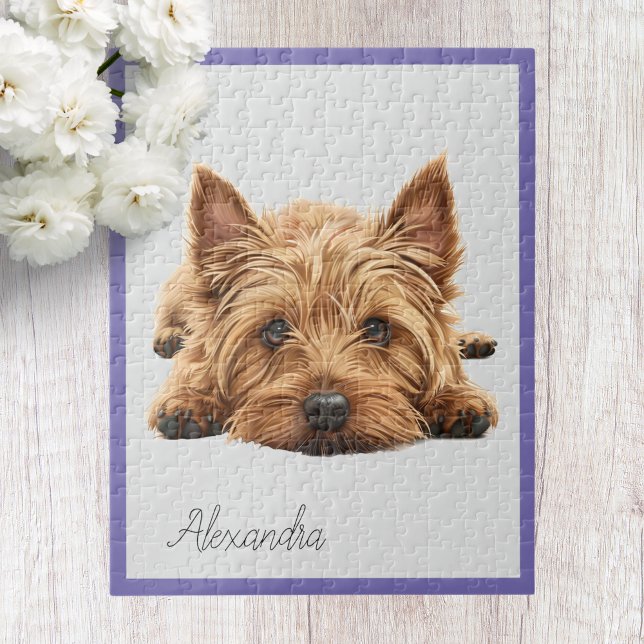 Personalized Yorkie Jigsaw Puzzle (Creator Uploaded)