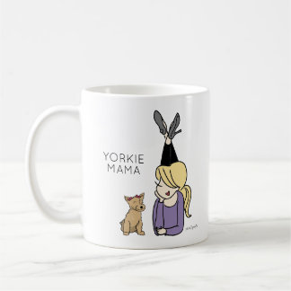 Personalized Yorkie Mama Coffee Mug