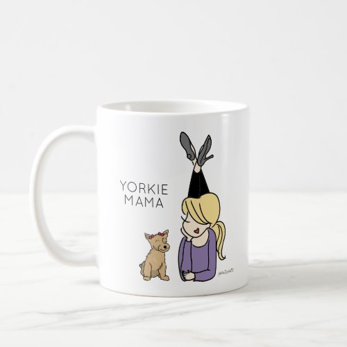 Personalized Yorkie Mama Coffee Mug