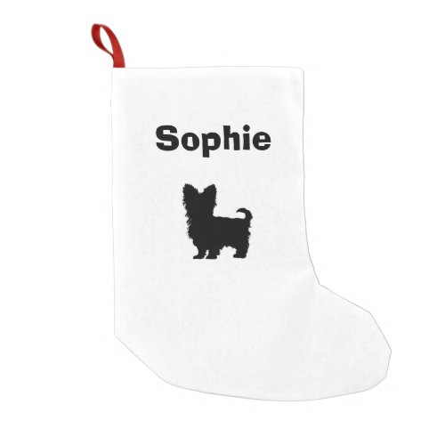 Personalized Yorkshire Terrier Stocking