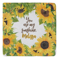 Personalized You are my Sunshine Sunflower