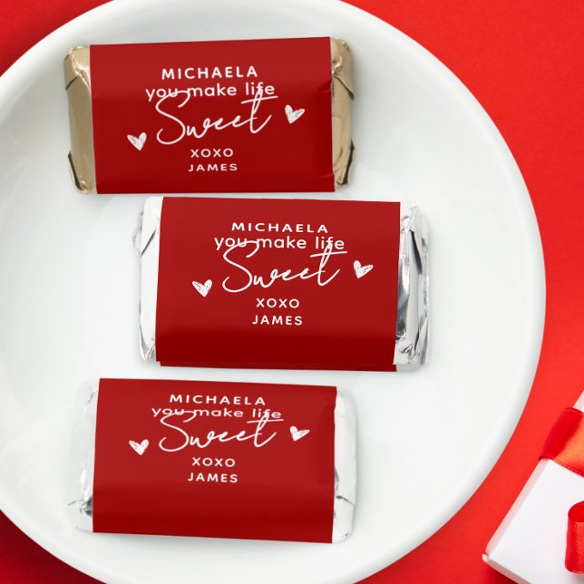 Personalized You Make Life Sweet Hershey's Miniatures (Creator Uploaded)