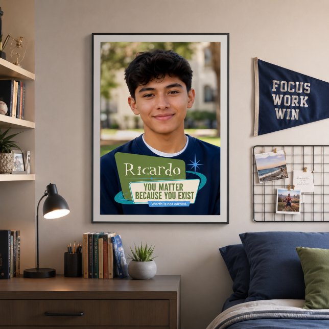 Personalized You Matter Photo Gift Poster (Creator Uploaded)
