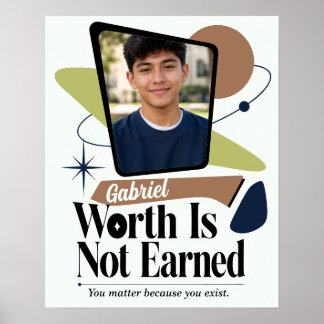 Personalized You Matter Photo Poster