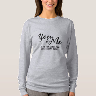Personalized You & Me Long Sleeve T-Shirt