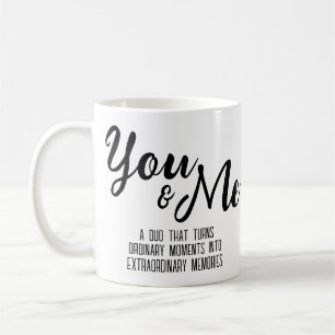 Personalized You & Me Mug